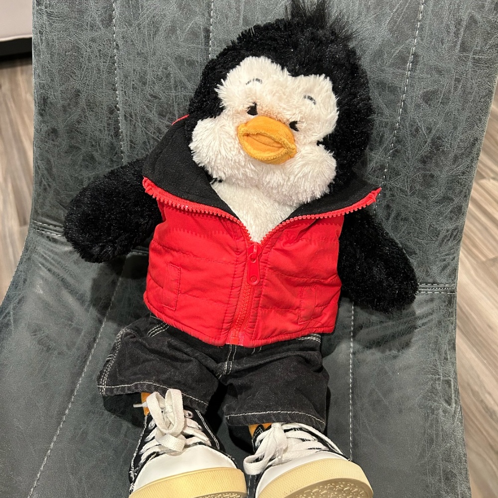 Build A Bear Workshop Plush Stuffed Animal Penguin